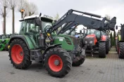 FENDT 310 Vario TMS + MANIP MP80 / Przednia oś + kabina amortyzowana /