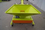 Przenośnik ślimakowy z koszem do zboża żmijka koszowa Adraf 200/6m