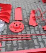 Nowa sieczkarnia do kombajnu Massey Ferguson MF 487, 186, 187, 307 206