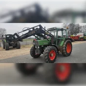 Fendt 309 lsa z ładowaczem