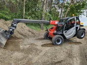Manitou MT625 ROK 2019 Super zwinna mała Wydajna 4072mtg Faktura