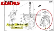 Cewka elektrozawór Danfoss ładowarka Claas Targo K50, K60, K70