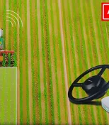 Nawigacja rolnicza do autoprowadzenia traktora GPS do 2,5cm AGROSTA
