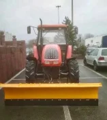 Pług Śnieżny do śniegu na płytę MF C-360 C-330 Kubota John Deere 2m
