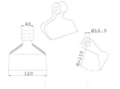 Nóż bijaka Agricom Celli , Kuhn ,Maletti , Perugini