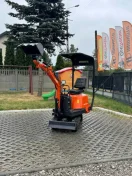Mini Koparka gąsienicowa samojezdna , ramie skrętne HINOMOTO HSW06