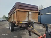 Przyczepa skorupowa zarejstrowana tandem Lebulch Brinont 13 T 12T 14T