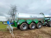 Wóz asenizacyjny ROSA 24/R3S 24000 litrów TANDEM TRIDEM - beczkowóz, beczka