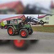 Fendt 309 lsa z ładowaczem