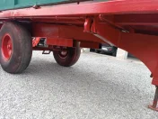 Przyczepa jednoosiowa wywrot trzy strony,