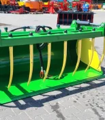 Szuflo krokodyl łyżko krokodyl szufla łyżka widły kute JOHN DEERE