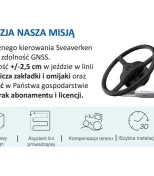 Sveaverken F100 System autmatycznego kierowania Trimble FJD CHCNAV GPS