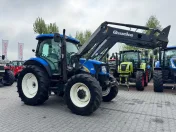 NEW HOLLAND T6020 ELITE + QUICKE Q55 / Kabina amortyzowana / Klima /