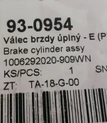 Cylinderek hamulca Zetor