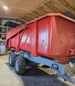 Przyczepa MASSEY FERGUSON 12T tandem hydraulika