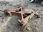 Tandem wahadłowy przyczepy beczkowozu oś piasta