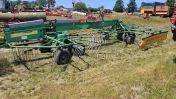 Zgrabiarka karuzelowa STOLL 1401 s Zgrabiarka do siana trawy 2002r 6m