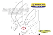 Szyba drzwi New holland LM1060, LM1133, LM1330, LM1340, LM1745, LM732