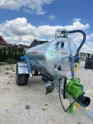 Beczkowóz Wóz asenizacyjny AgroMax ocynkowany 1/2 osiowe DOSTAWA