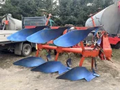 Pług 3 skibowy obrotowy Kverneland przedpłużki obrot noże