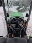 Ciągniki sadownicze Deutz-Fahr Agroplus 320s i Lamborogini RS.80