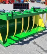 Szuflo krokodyl łyżko krokodyl szufla łyżka widły kute JOHN DEERE
