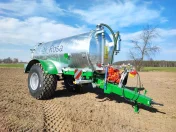 Wóz asenizacyjny ROSA 9/R1 9000 litrów - beczkowóz, beczka