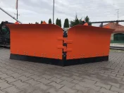 Plug do śniegu strzałka składany hydraulicznie tuz tur euro ładowarka