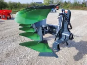 Pług obrotowy Awemak Revo 3+1 4 skibowy Prześwit pod ramą 73cm Rozsta