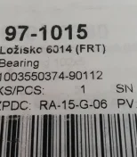 Łożysko 6014 ZETOR 97-1015