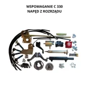 Wspomaganie układu kierowniczego C-360 / 3P / C-330 oś płaska okrągła