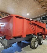 Przyczepa MASSEY FERGUSON 12T tandem hydraulika