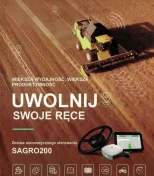 Nawigacja rolnicza do autoprowadzenia traktora GPS do 2,5cm AGROSTA