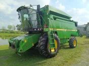 Kombajn John Deere 2264 /98 r. Heder 6 m z wózkiem