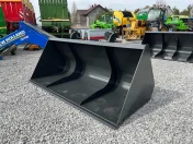 SOLIDNA Łyżka do 2,4m, 1,4m3 OD RĘKI do ładowarki JCB. Merlo, Manitou