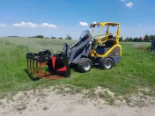Ładowarka przegubowa EUROTRAC W11 [Silnik Kubota 26KM] Szerokość 110cm