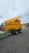 Przyczepa rolnicza skorupa, skorupowa tandem 12 ton Palaz Chexagona