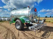 Wóz asenizacyjny ROSA 7/R1, 7000 litrów- beczkowóz, beczka