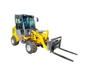 Misato MINI 780 ładowarka 1000kg Klimatyzacja łyżka 4w1 + widły