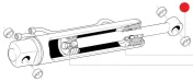 Zestaw tulei ładowacza MAILLEUX Utility 55u 75u 95u 55.5u 75.5u 95.5u