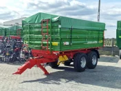 Przyczepa rolnicza 12 TON tandem PRONAT PT512, fabrycznie nowa, 2025