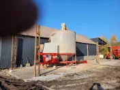 Suszarnia do zboza 14 ton Opico.na gaz Cichy wiatrak turbina