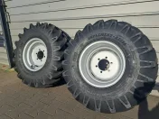 Komplet 2 szt koło balonowe BKT jodełka 11.5/80x15.3 Ursus C385 Zetor