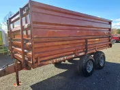 Przyczepa rolnicza wywrotka tandem Ryski.8 ton