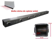 Widły, listwa dolna do wideł obornika, tur, krokodyla, ładowarka, cyklop
