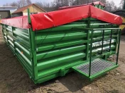 Zabudowa do przyczepy rolniczej, burty, remont HW 6011( hl 8011, d45)