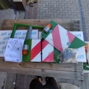 Zestaw drabinka oświetleniem Amazone za-m 935195