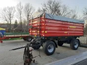 Przyczepa dwuosiowa z dyszlem skrętnym / tandem TECHMONT