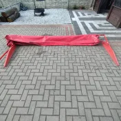 Plandeka do rozsiewacza sulky X36 x40 ze stelazem