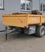 Przyczepa Wywrotka Skorupowa Tandem do koparki